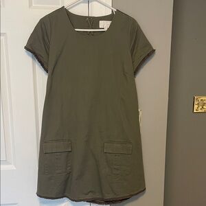 J.O.A. Olive Green Dress